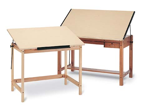 Wood Drafting Tables