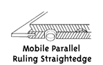 Mobile Parallel Ruling Straightedge