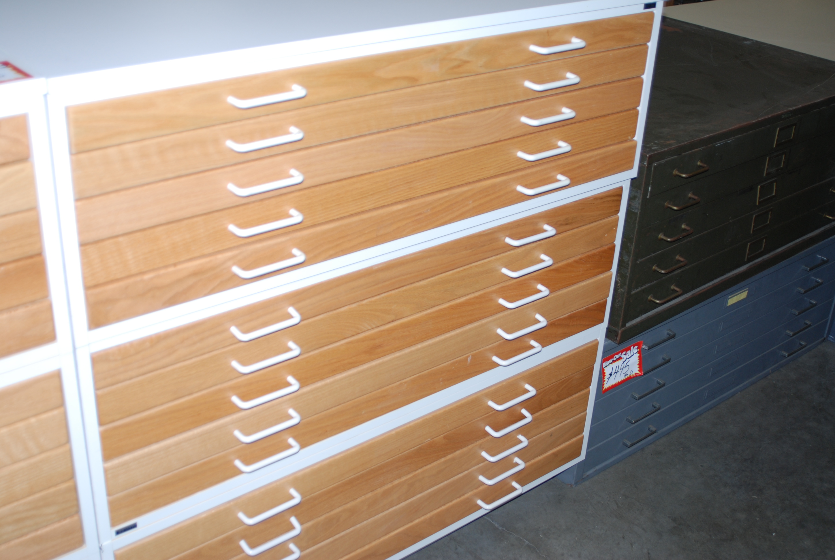Used Flat Files Roll Plan, Used Architect File Cabinets