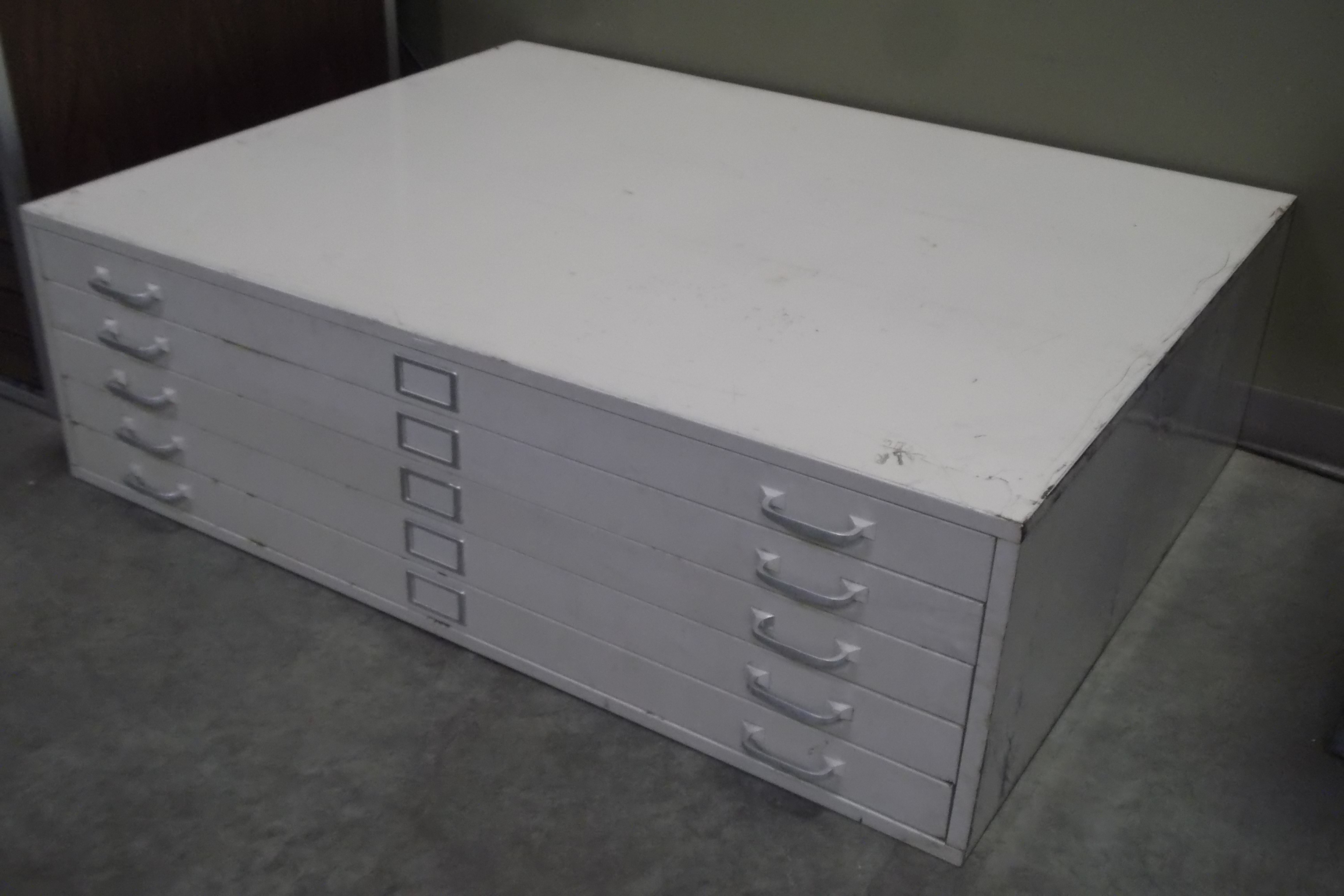 Used Flat Files Roll Files Plan Racks Hopper S Drafting Furniture